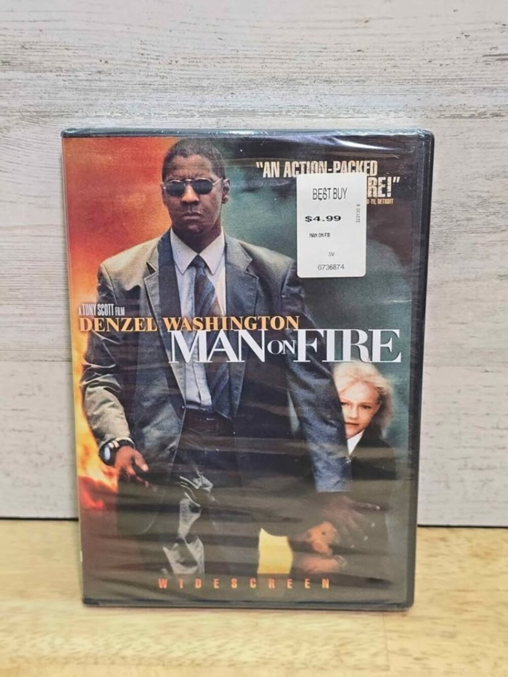 Man on Fire (DVD, 2004) Widescreen
